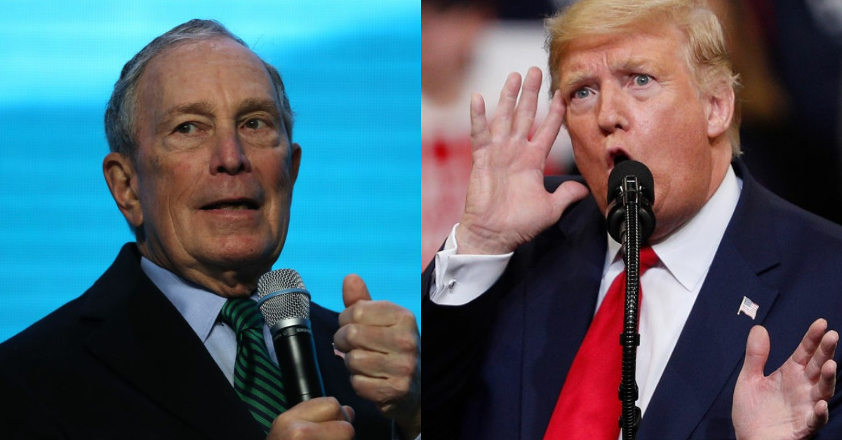 Trump Mocked Michael Bloomberg For Having A 'Very Bad Night' In New Hampshire Without Realizing That He Wasn't Even On The Ballot