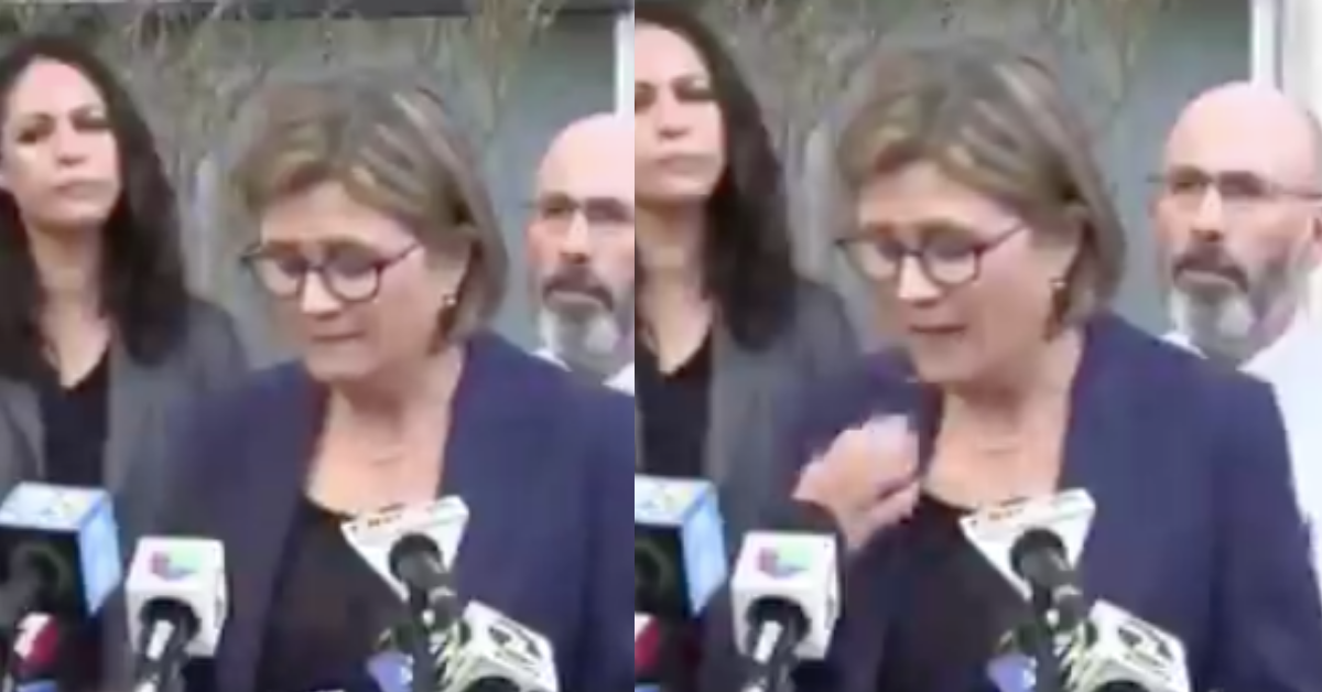California Health Official Urges People Not To Touch Their Faces Before Immediately Licking Her Finger In The Ultimate Facepalm Moment