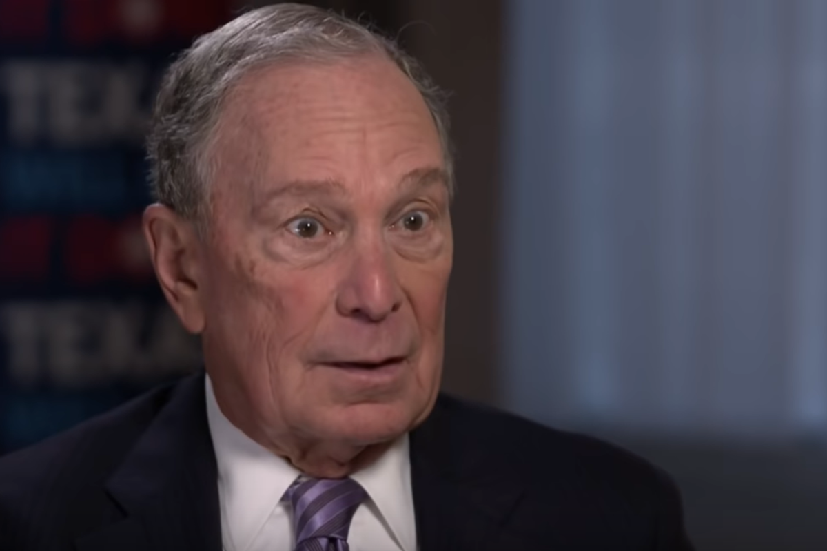 Michael Bloomberg Doing GOOD THING. No, Come Back, You A-Holes, We're Serious!