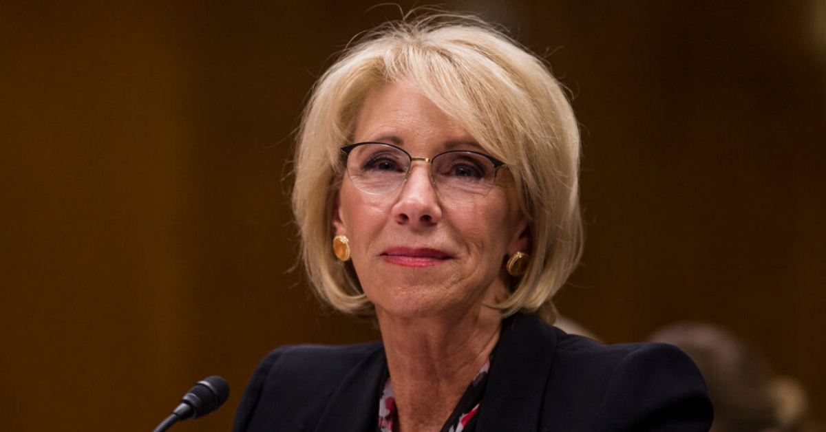 Watchdog Group Asks Congress To Investigate If Betsy DeVos Was Involved With Her Brother's Efforts To Spy On Michigan Teachers Union