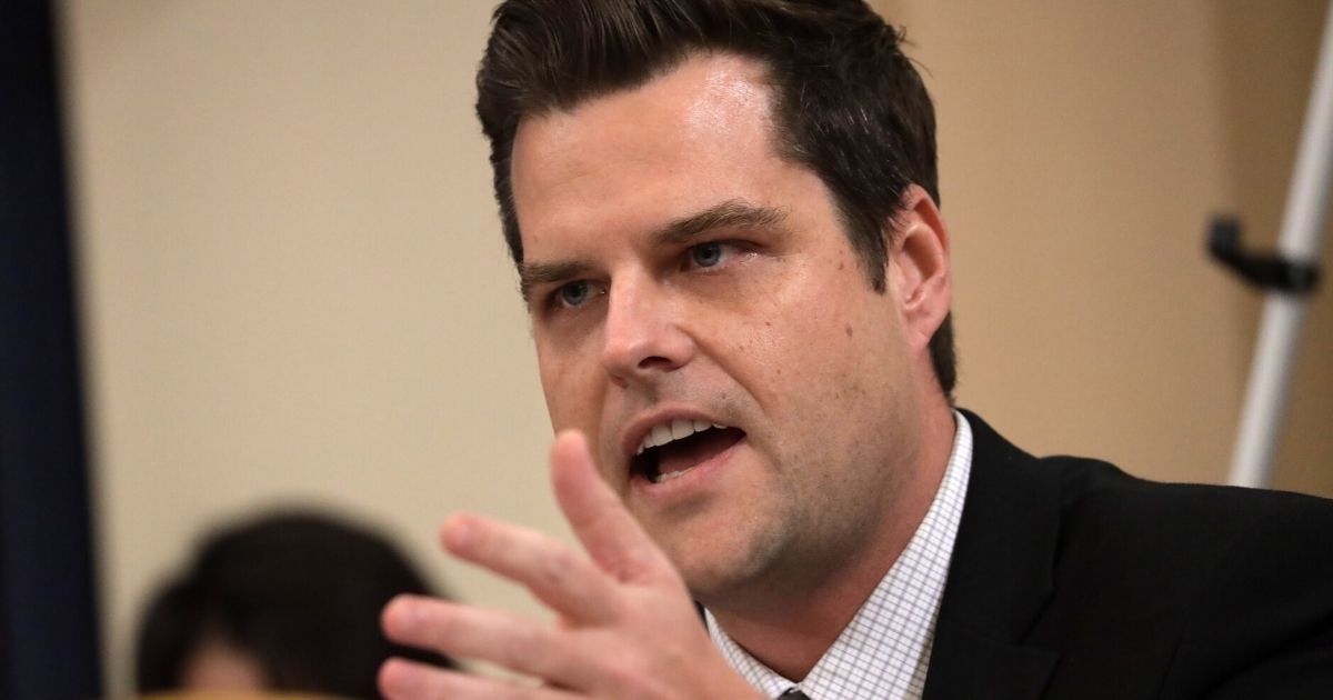 GOP Rep. Matt Gaetz Says He Quarantined Himself In His Car In A Walmart Parking Lot Because He Couldn't Go To A Hotel