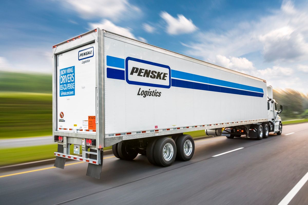 penske logistics truck