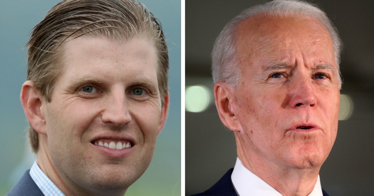 Eric Trump Thinks 'Article 25' Should Be Invoked Against Biden—Except 'Article 25' Doesn't Actually Exist