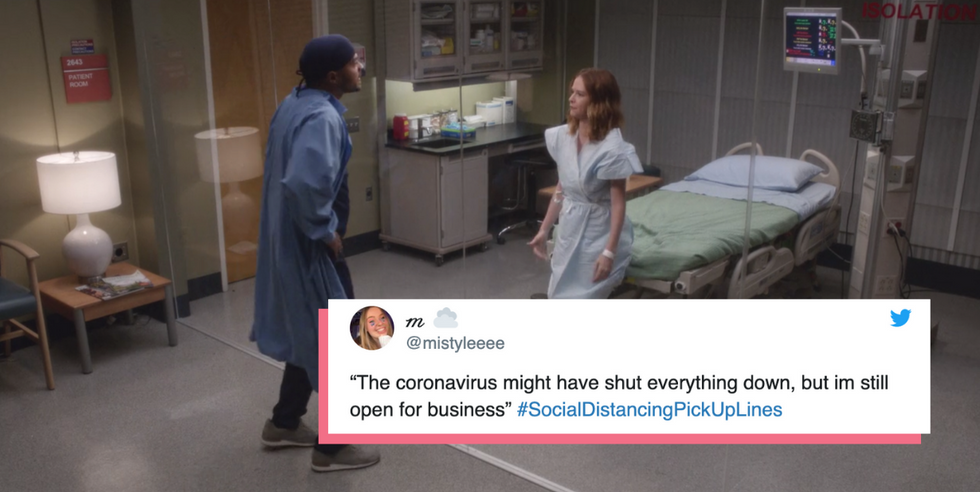 17 Funny Social Distancing Pickup Lines, In Case You're Looking For Another Quarantine Snacc