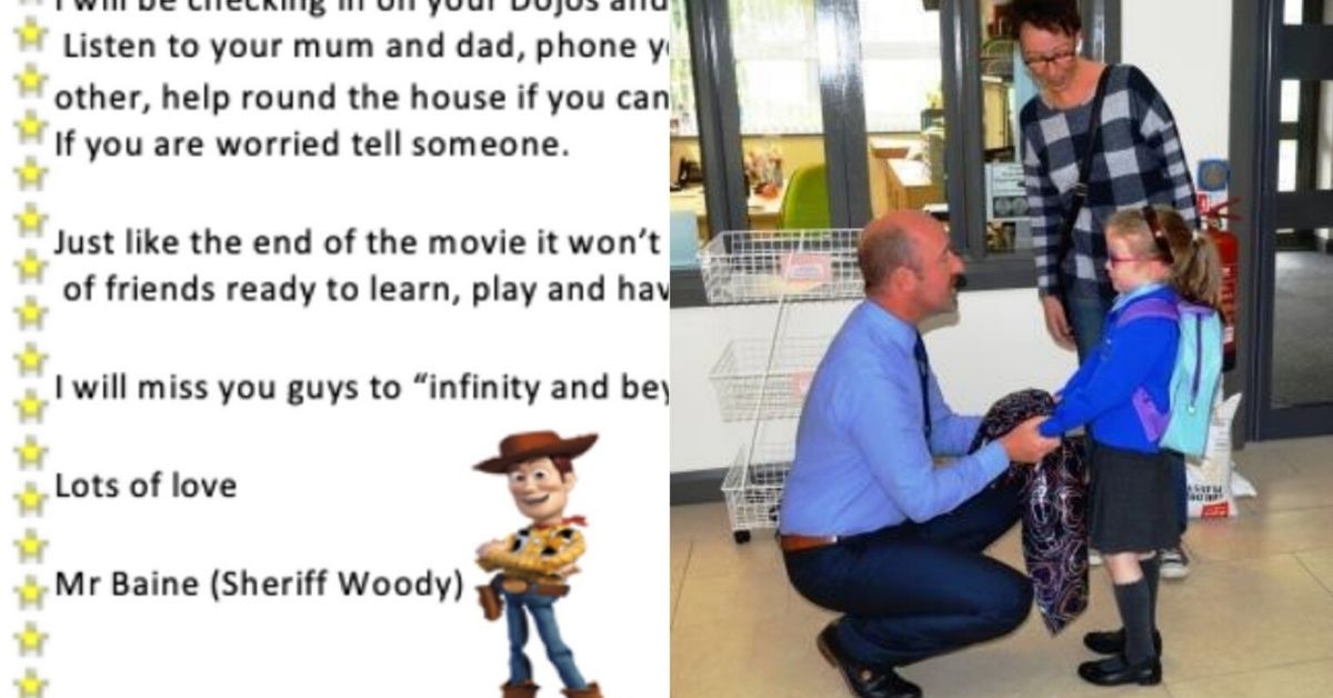 Primary School Principal Uses 'Toy Story' To Explain To Students Why Their School Is Closing Down