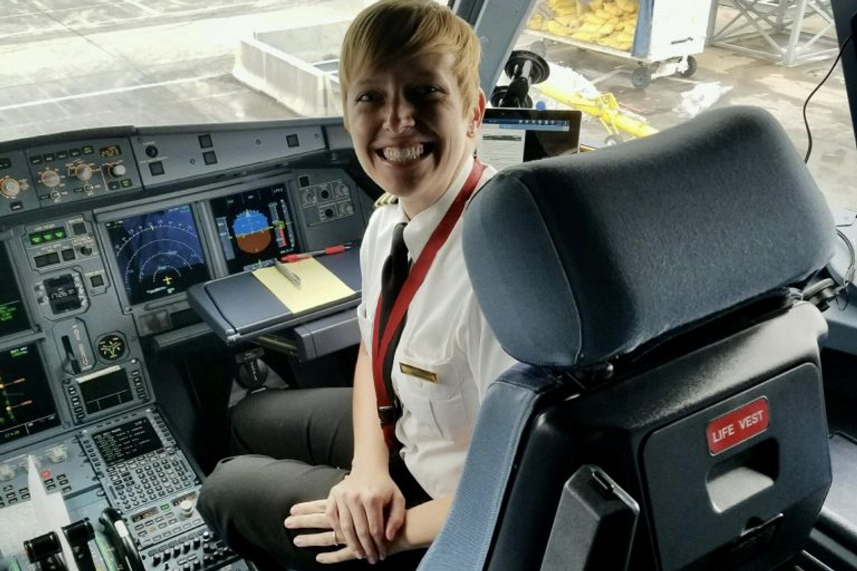 Pilot inspires girls and pushes for inclusion in one of the most male-dominated professions