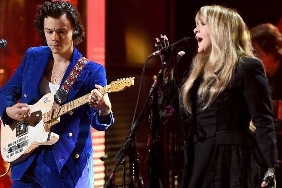 Stevie Nicks and Harry Styles
