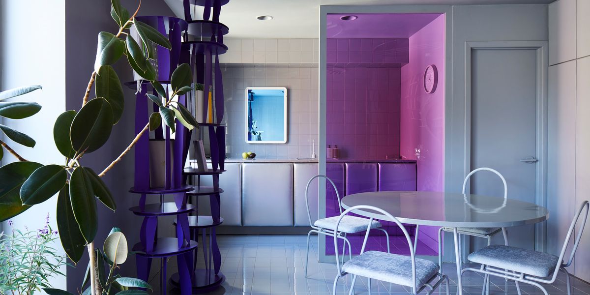 I'd Rather Be Quarantined in Harry Nuriev's Purple Apartment