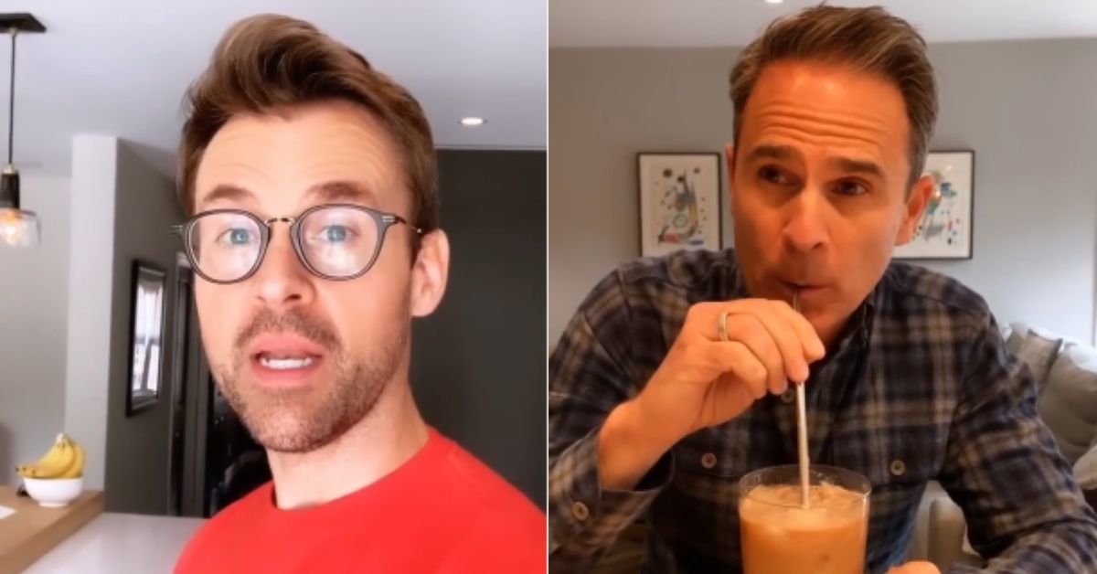 Celebrity Stylist Brad Goreski's Attempts At Making His Husband's Go-To Starbucks Drink Every Morning Is The Kind Of Quarantine Content We All Deserve