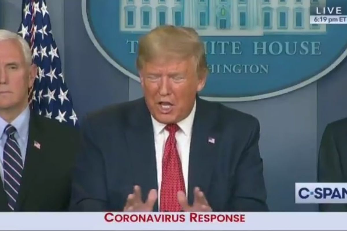 Trump's Gonna Blame Peter Strzok For Coronavirus Before This Is Over, Isn't He?