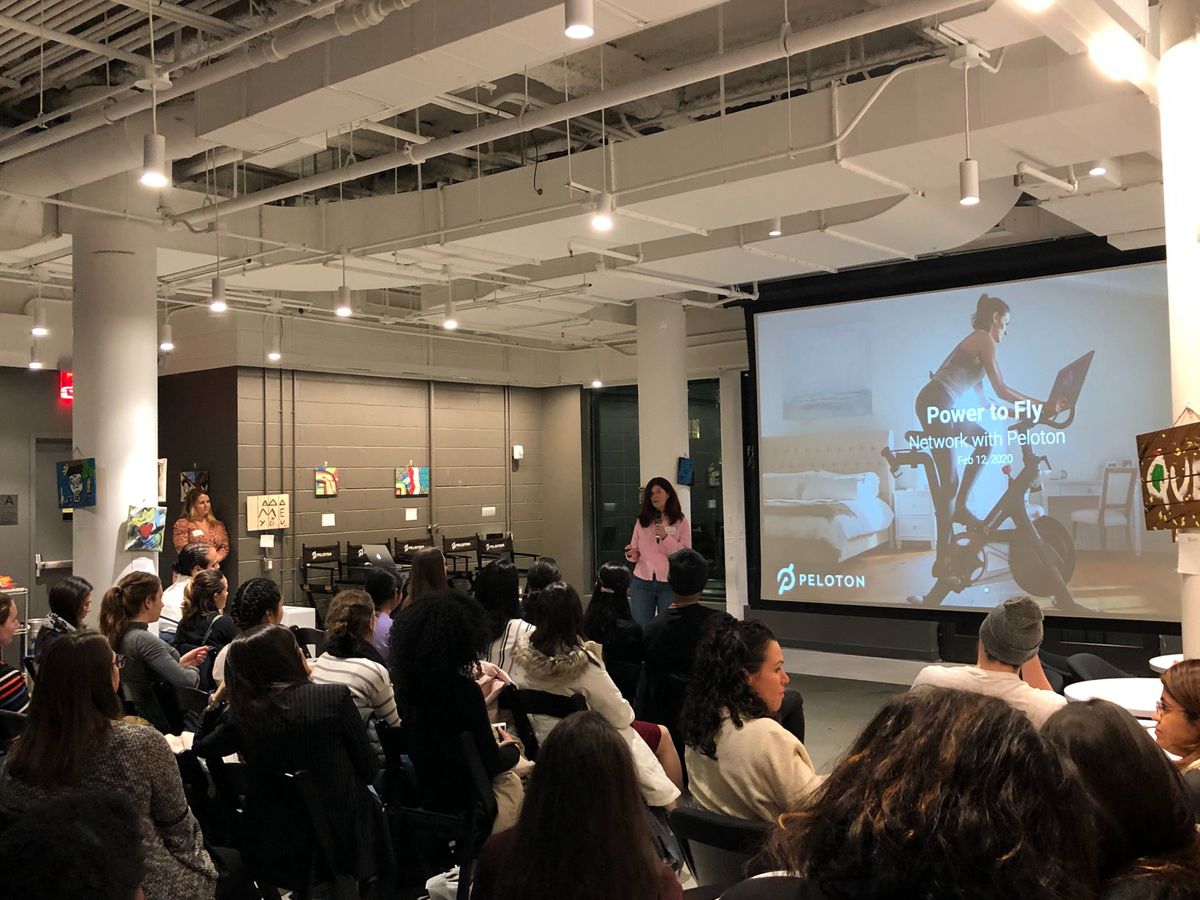 A Look at PowerToFly's NYC Event with Peloton
