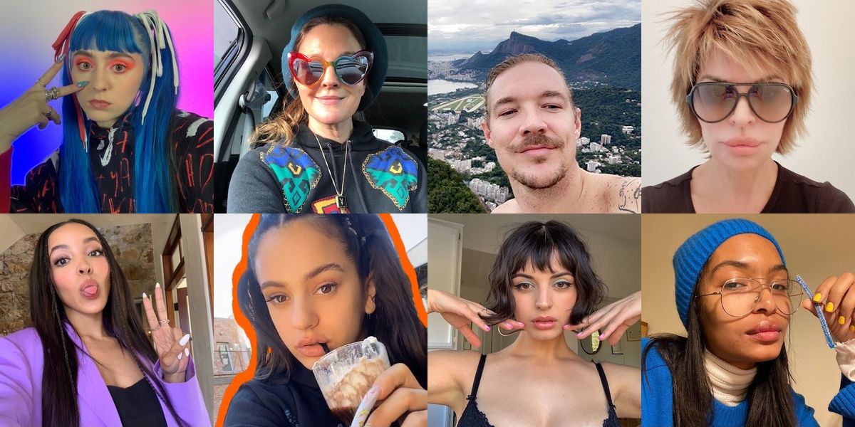 We Asked Celebs to Send Us Selfies on Instagram