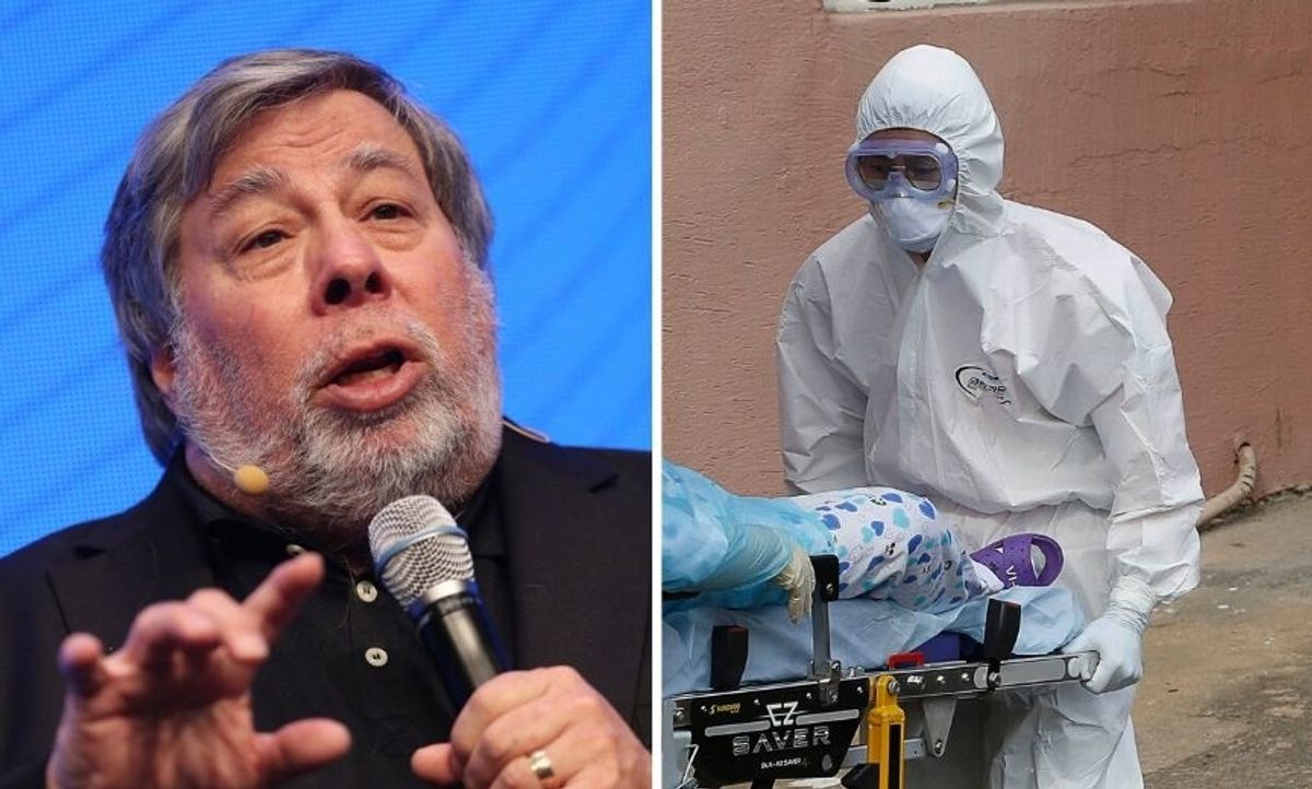 Apple Co-Founder Thinks He and His Wife May Have Been Coronavirus 'Patient Zero' in the U.S. After They Returned From China in January