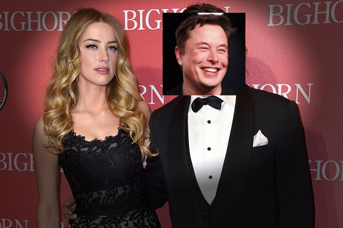 Amber Heard and Elon Musk 