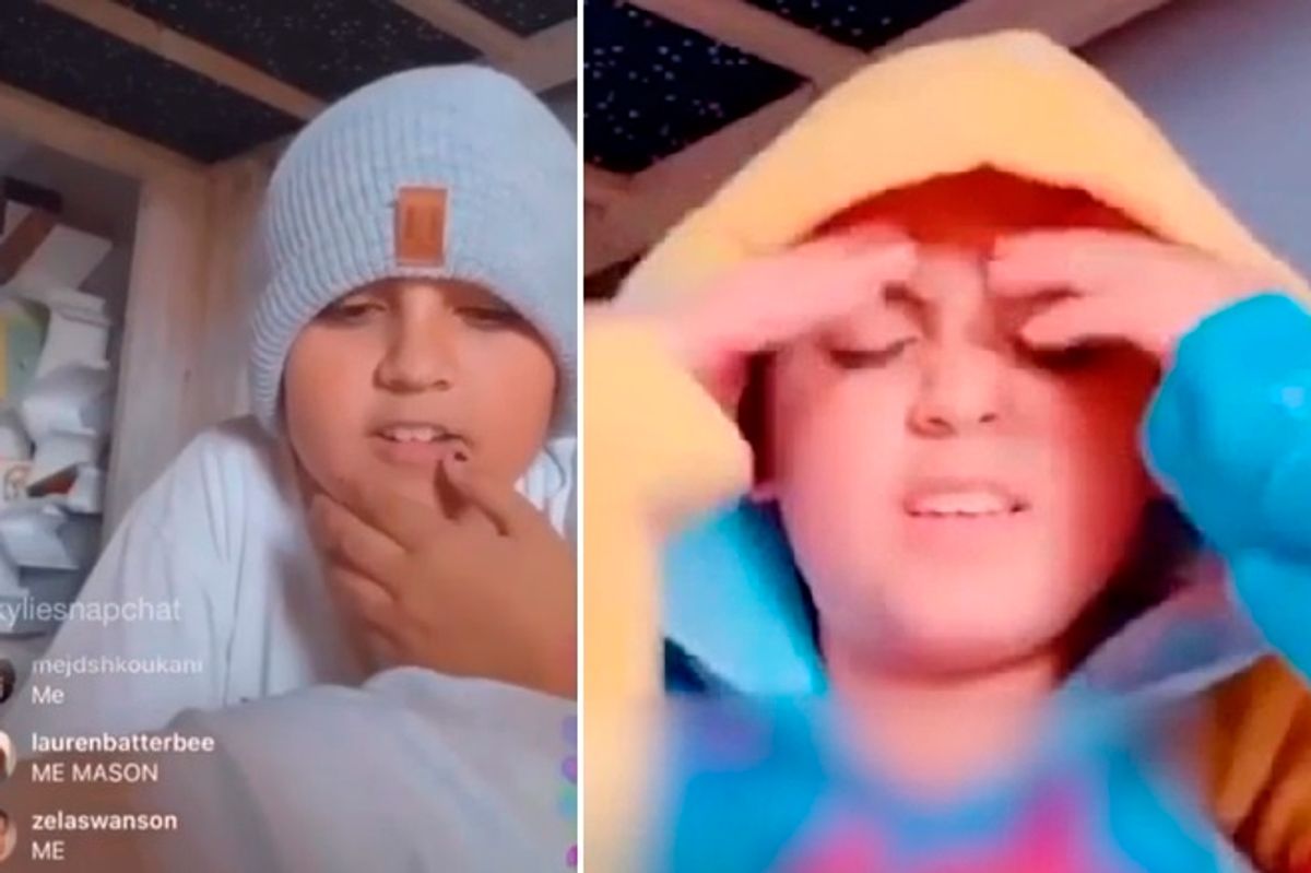 Mason Disick on TikTok and Instagram