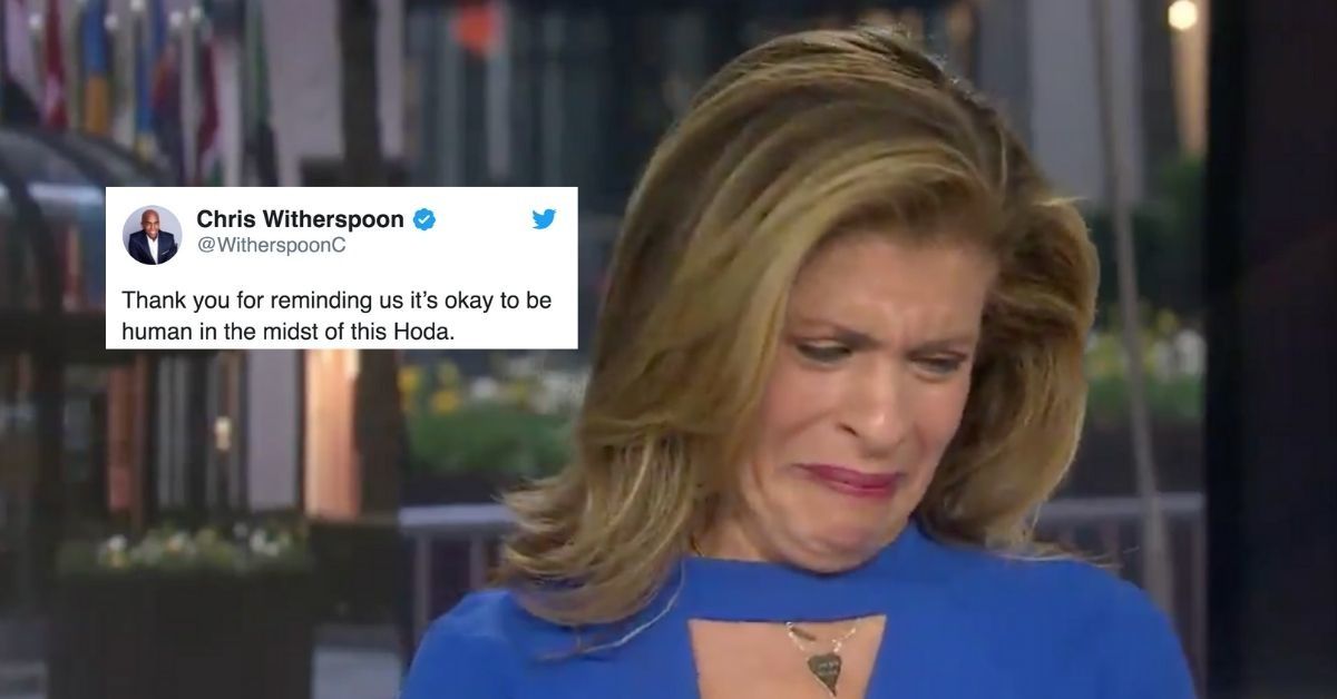 Love Pours In For Hoda Kotb After She Breaks Down In Tears During 'Today' Show Following Interview With Quarterback Drew Brees