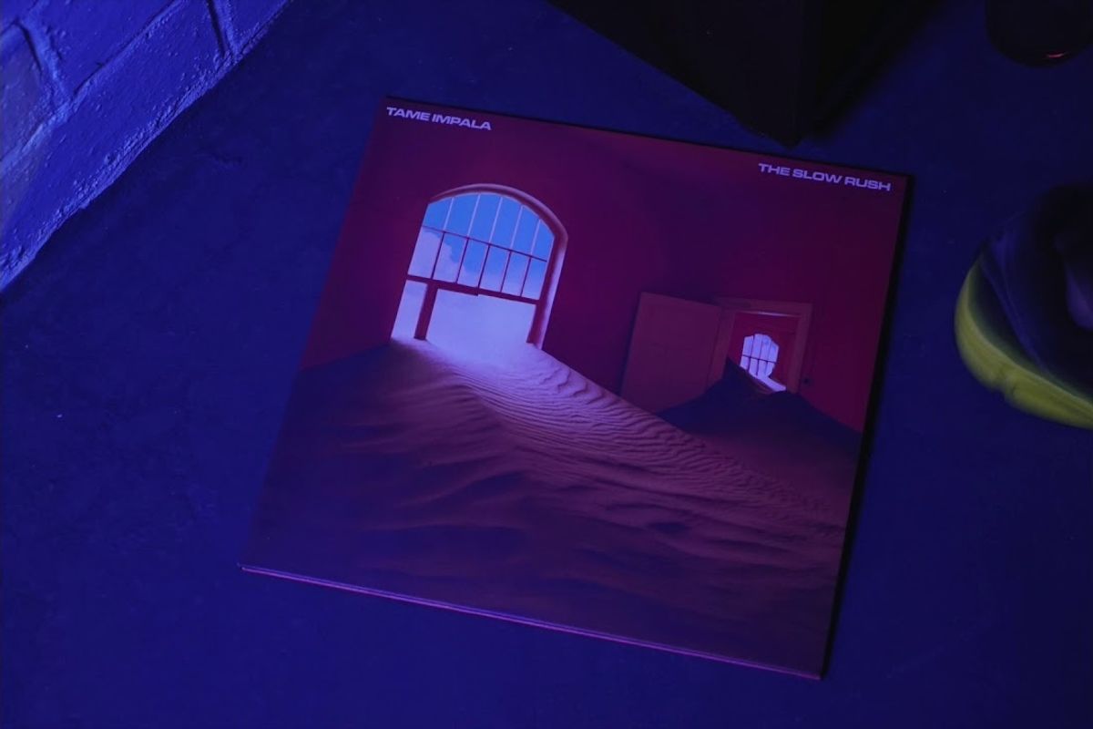 Tame impala the slow rush in an imaginary place