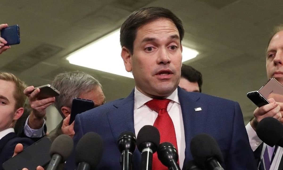 Journalists Blast Marco Rubio For Claiming The Media 'Can't Contain Their Glee' About The U.S. Having More Cases Than China