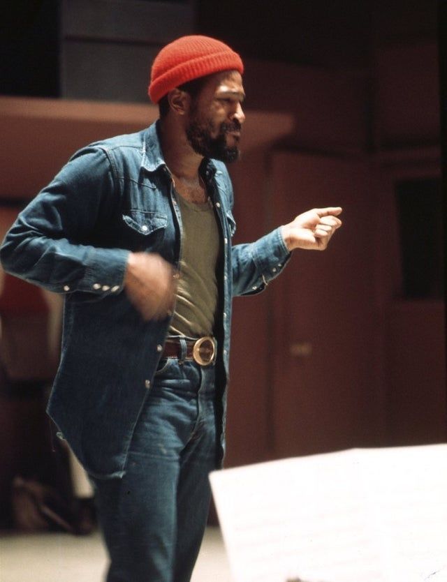 marvin gaye knit hat