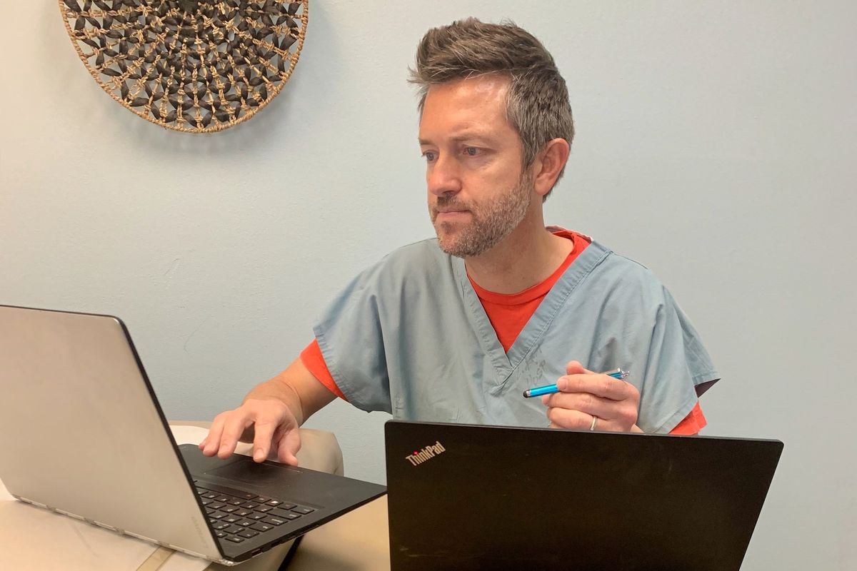Telemedicine offers health care at a social distance