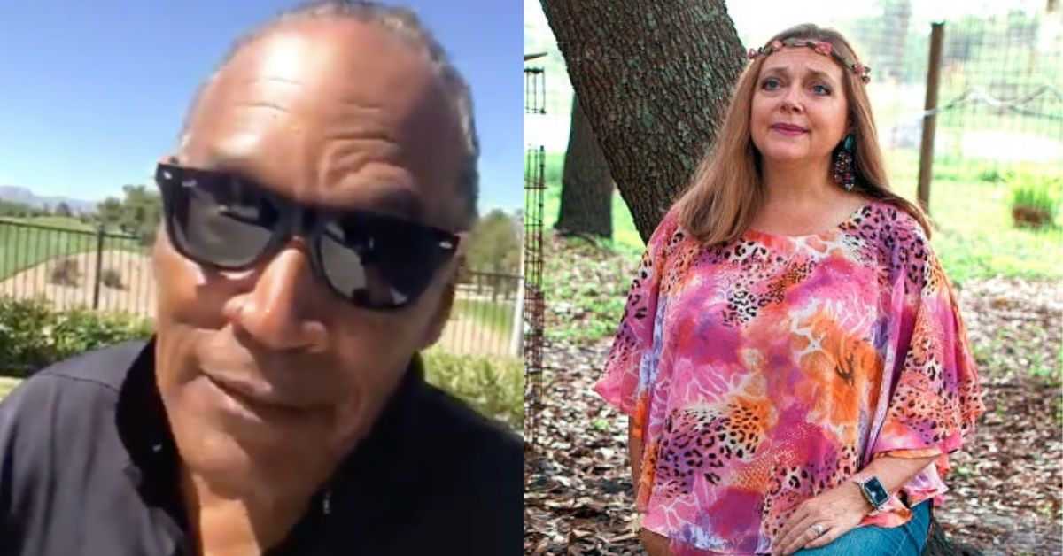 In Irony Of All Ironies, Even O.J. Simpson Thinks 'Tiger King' Villain Carole Baskin Got Away With Murder