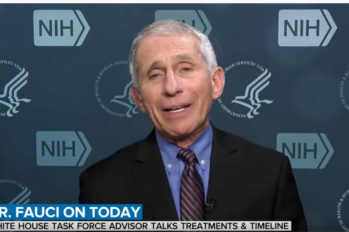Anthony Fauci Ain’t Touching Your Dirty Ass Hand Ever Again