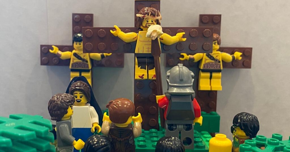 Christian Youth Worker Uses Legos To Recreate Holy Week Scenes To Appeal To Kids With Woman They Met On Instagram