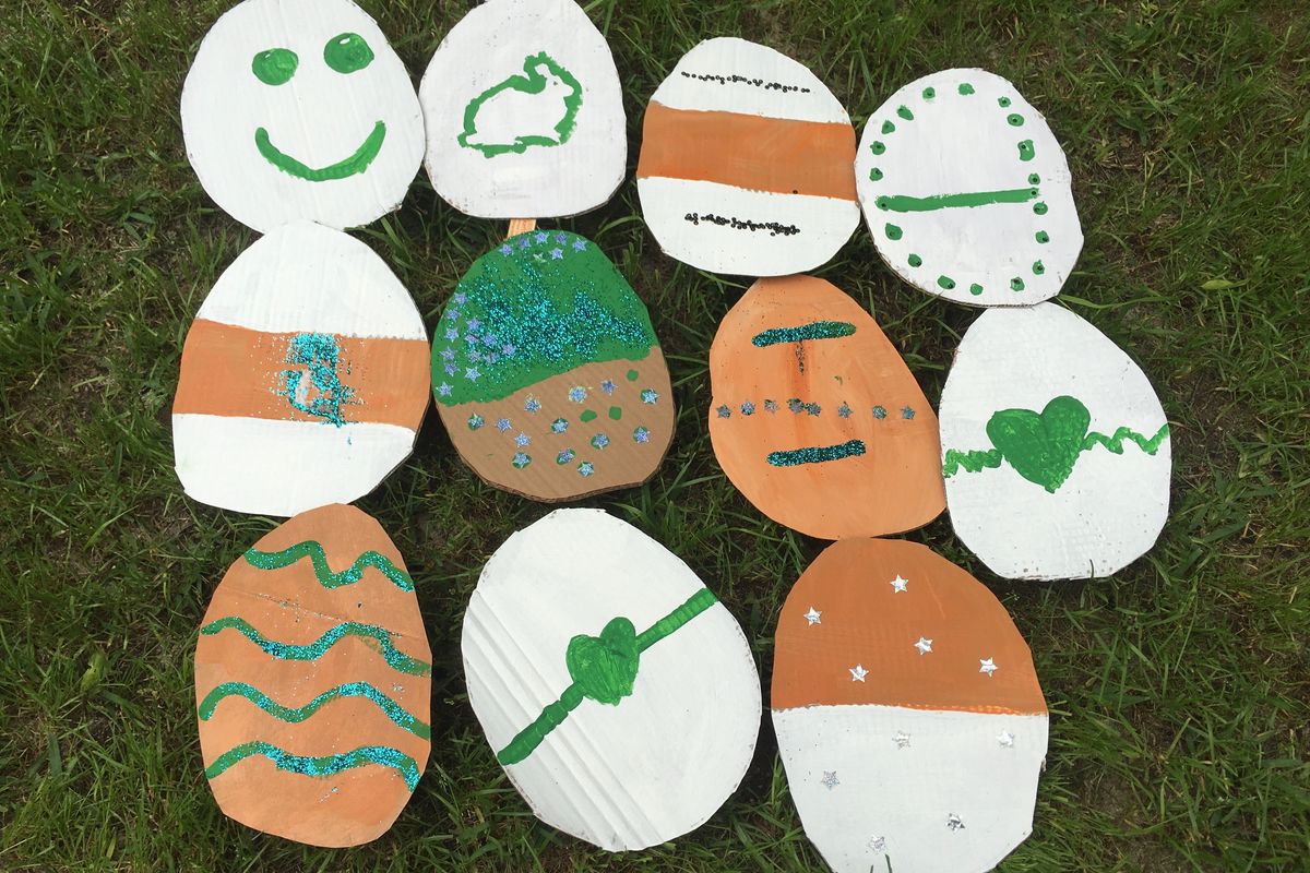 Social distance inspires a new kind of Easter egg hunt in Austin neighborhoods