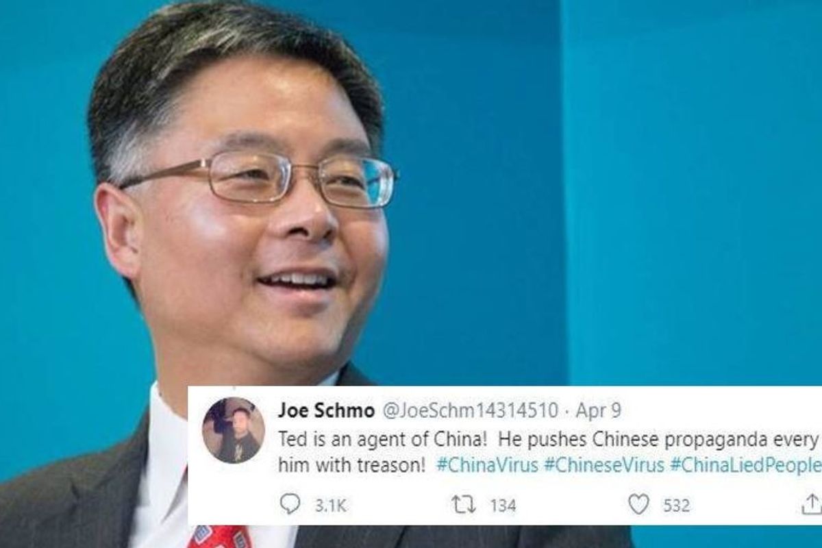Rep. Ted Lieu took on a racist Trump supporter who challenged his patriotism