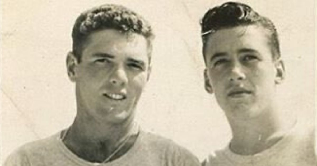 The Message On The Back Of This Vintage Photo Of Two Lifeguards Has People Speculating About A Gay Romance
