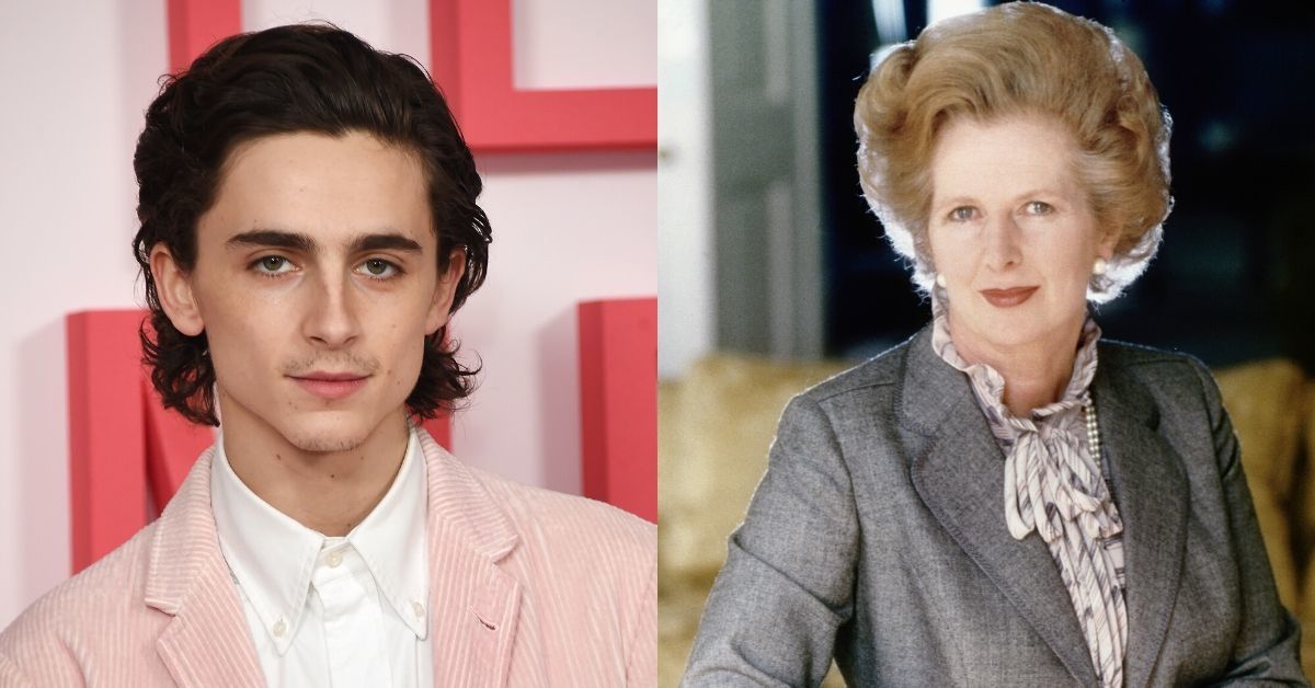 We Hate To Say It, But The Internet Discovered Timothée Chalamet's Doppelganger—And It's Margaret Thatcher