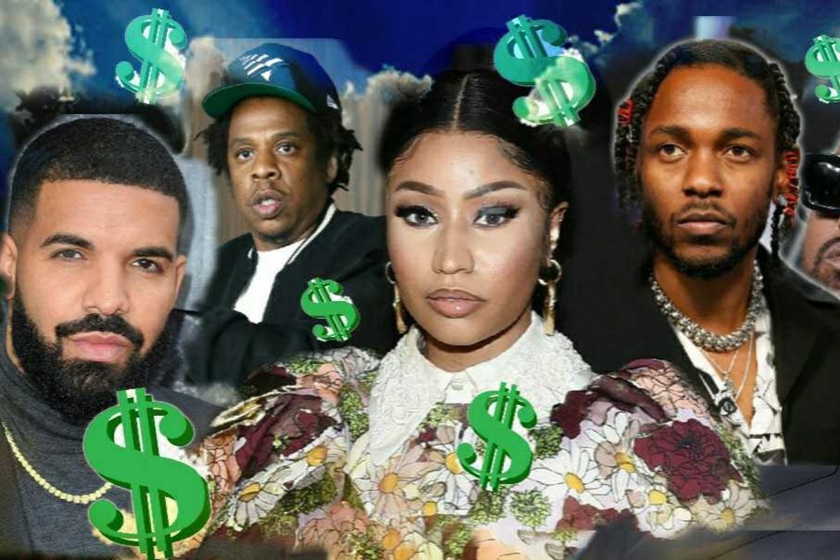 richest rappers