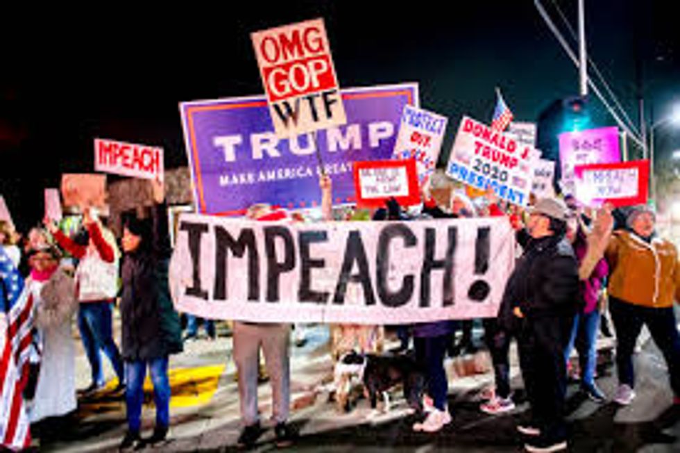 President Donald Trump Is Officially Impeached.