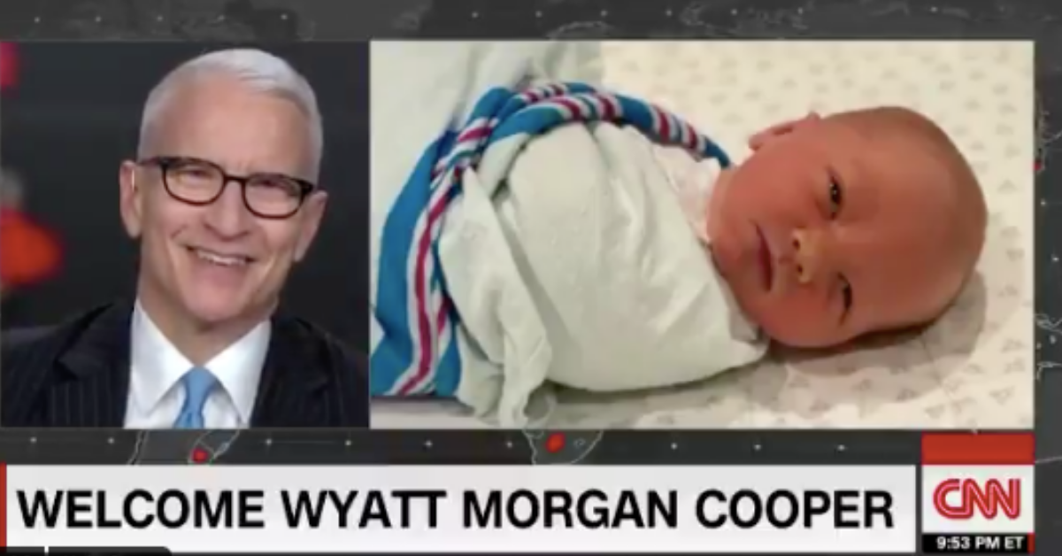 Anderson Cooper Gets Emotional As He Makes Surprise Announcement That He Just Became A Father
