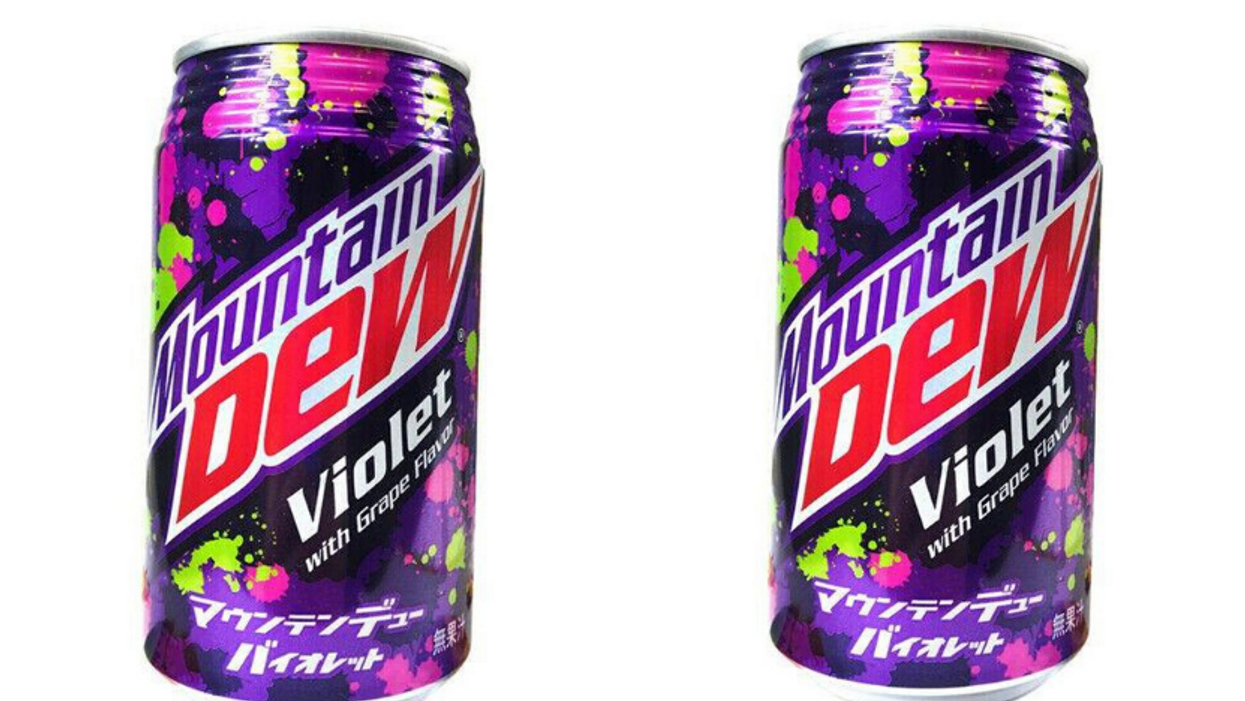 Mountain Dew Violet, previously only available in Japan, is finally here