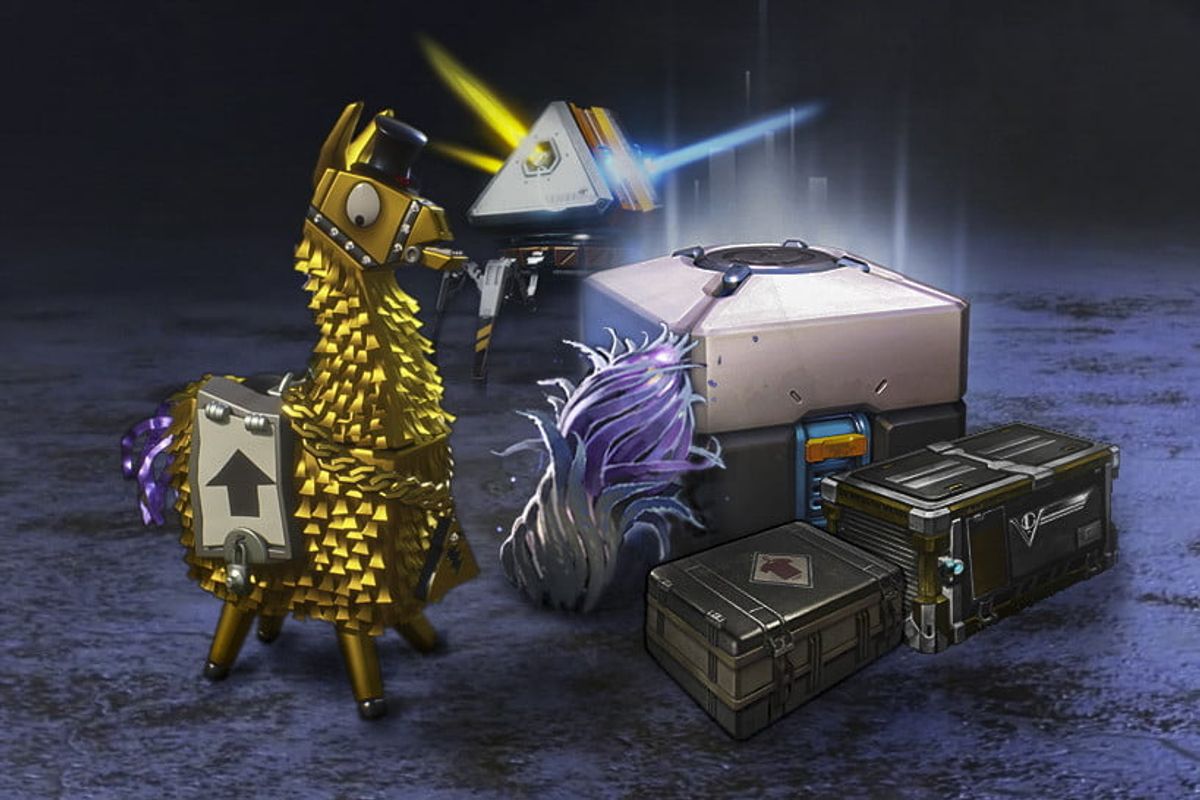 Loot box Fortnite