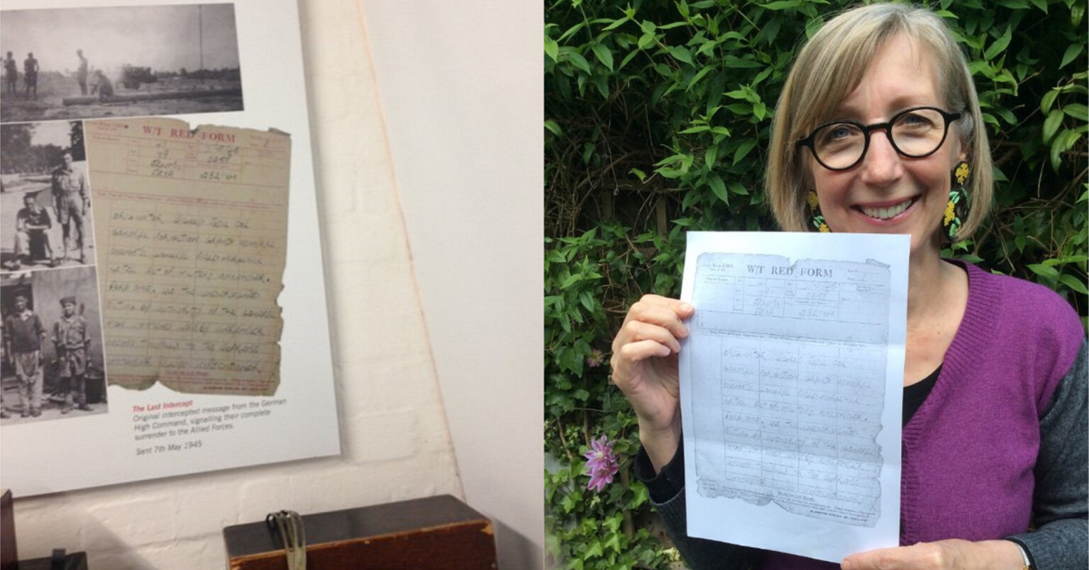 Woman Stunned After Discovering Her Father's Note Recording World War II Surrender In A Museum