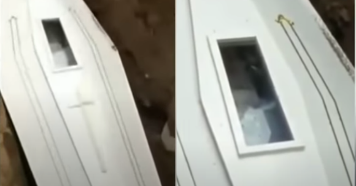 Creepy Video Captures The Moment Corpse Appears To 'Wave' During Burial, Prompting Fears They Were Buried Alive