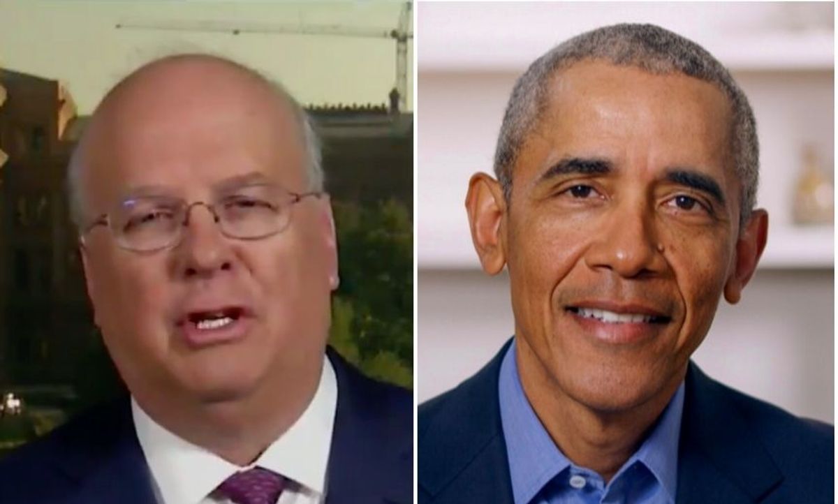 Karl Rove Called Out for Likening Obama's Criticism of Trump During Graduation Address to a 'Drive-By Shooting'