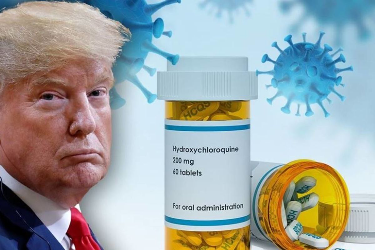 Doctors warn against following Trump's lead as president claims he's taking hydroxychloroquine