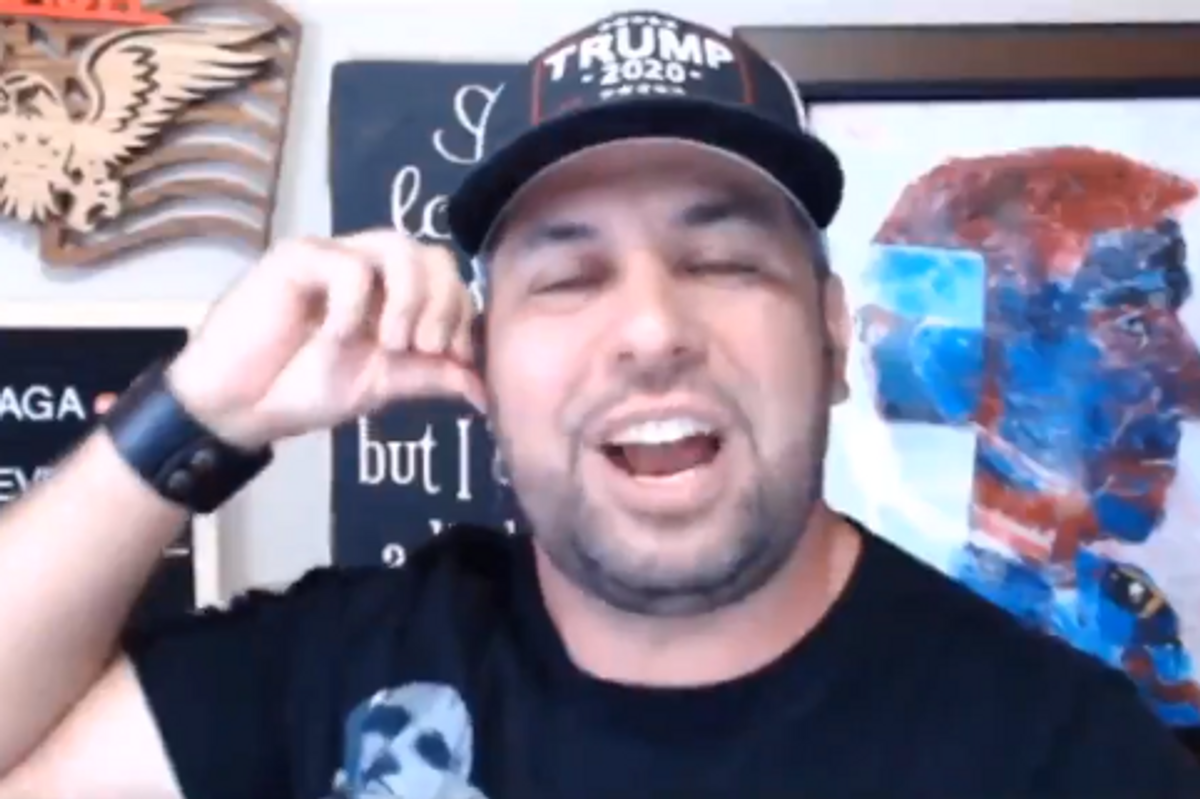 Very Cool 'MAGA Life Coach' Says MASKS Are For DORKS, And He Is NOT DORK, OK?