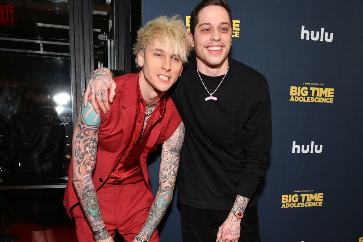 Machine Gun Kelly and Pete Davidson
