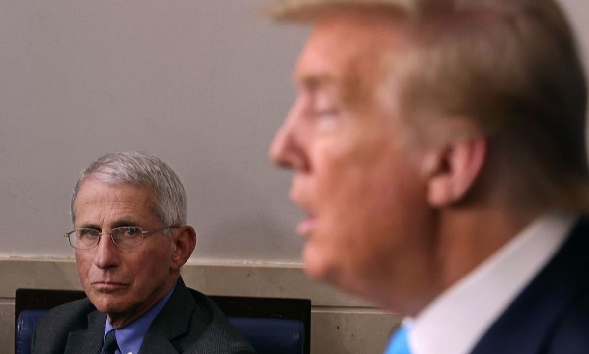 Trump Just Confirmed Report That White House Virus Task Force Will Shut Down After Dr. Fauci Vigorously Denied It