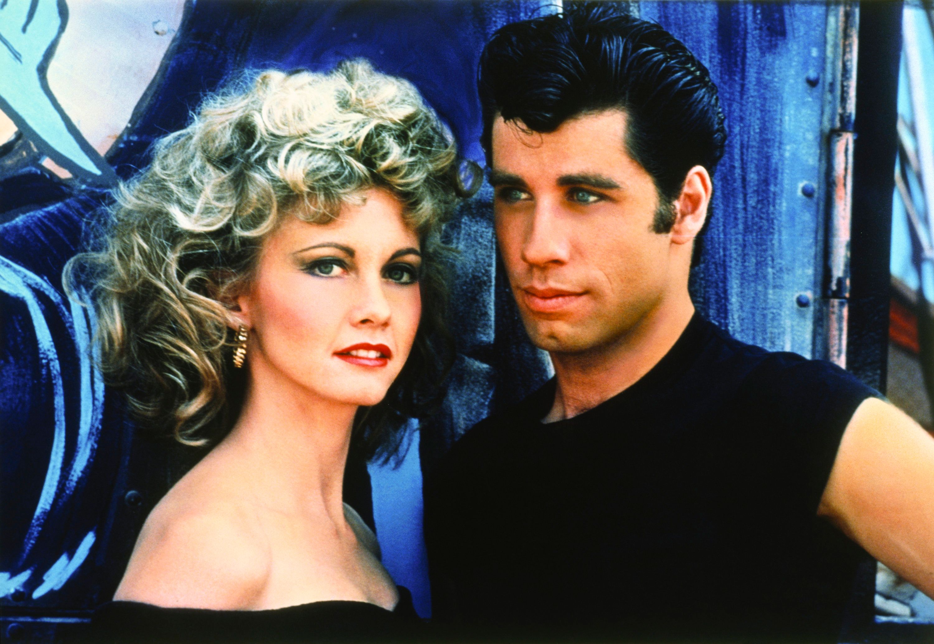 Olivia Newton John and John Travolta in Grease