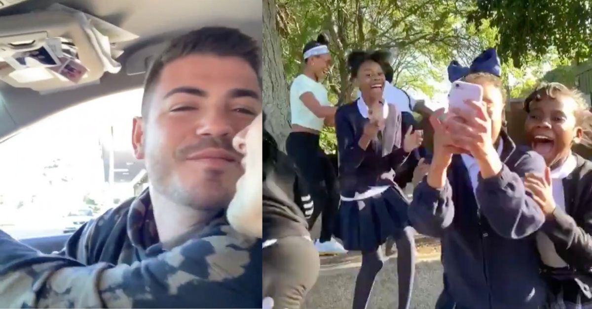 Group Of Schoolgirls Freak Out With Pure, Giddy Delight After Getting Gay Couple To Kiss In Viral Video