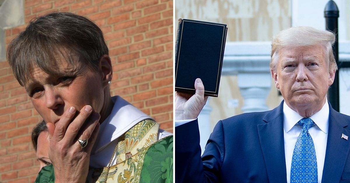 Episcopal Bishop From Church Where Trump Held Photo-Op Savagely Shames Trump for His Bible Stunt in Angry Rant