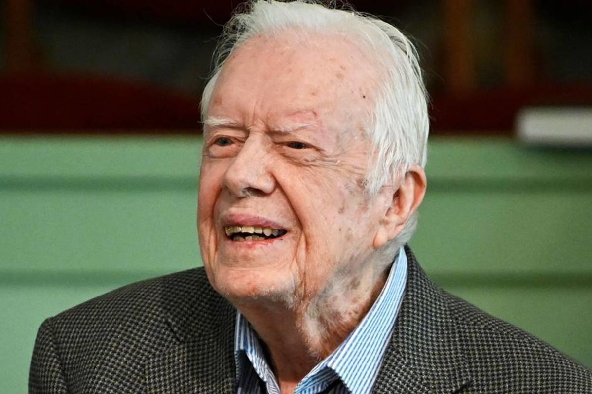 'Silence can be as deadly as violence.' Jimmy Carter urges white people to fight racism