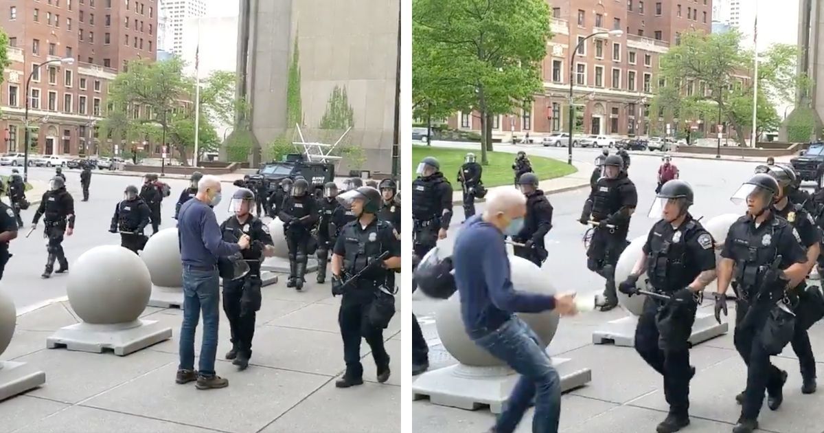 Buffalo Mayor 'Deeply Disturbed' After Elderly Protester Is Shoved By Police And Smacks His Head On The Pavement