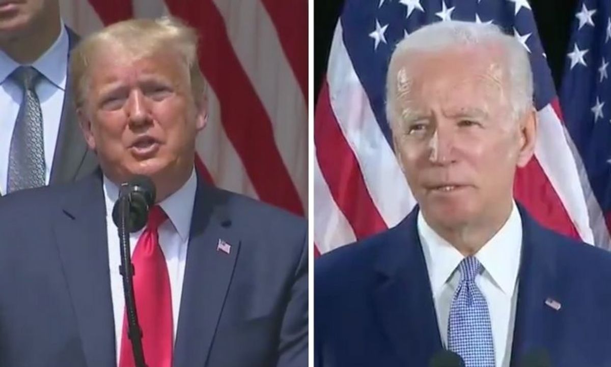 Trump Just Claimed George Floyd Would Say 'This Is a Great Thing' and Joe Biden Made Him Instantly Regret It