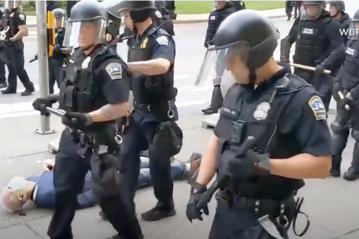 Buffalo Cops Crushed To Learn They Can’t Go Around Beating Up Old Men